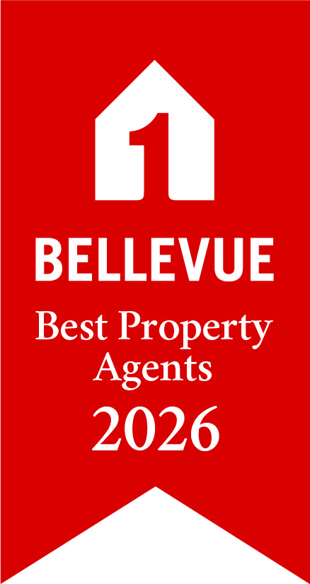 Foto Seit fast zwei Jahrzehnten würdigt BELLEVUE, Europas führendes Immobilien-Magazin, herausragende Immobilienunternehmen aus aller Welt mit dem Qualitätssiegel BELLEVUE BEST PROPERTY AGENTS. Dieses Gütesiegel ist das einzige unabhängige seiner Art in der Immobilienbranche und genießt international ein hohes<br>Ansehen. Es wird nicht ohne Grund als „Oscar der Immobilienbranche“ bezeichnet.