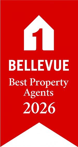 Foto Seit fast zwei Jahrzehnten würdigt BELLEVUE, Europas führendes Immobilien-Magazin, herausragende Immobilienunternehmen aus aller Welt mit dem Qualitätssiegel BELLEVUE BEST PROPERTY AGENTS. Dieses Gütesiegel ist das einzige unabhängige seiner Art in der Immobilienbranche und genießt international ein hohes<br>Ansehen. Es wird nicht ohne Grund als „Oscar der Immobilienbranche“ bezeichnet.