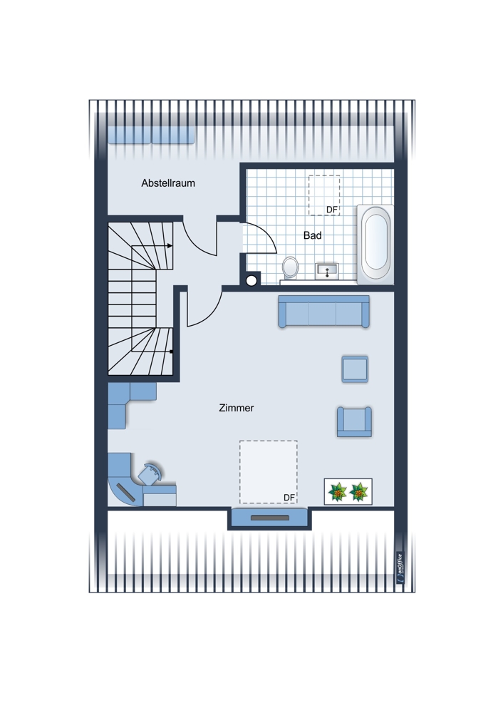 Dachgeschoss Reihenmittelhaus Germering / Unterpfaffenhofen