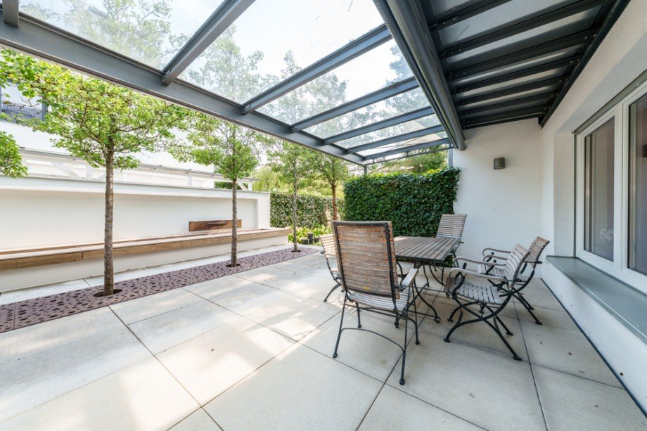 �berdachte Terrasse Zweifamilienhaus Germering