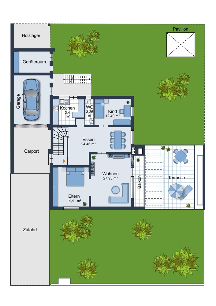 Erdgeschoss Zweifamilienhaus Germering