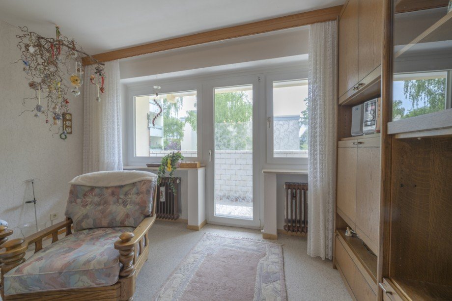 Wohnzimmer Etagenwohnung M�nchen / Kleinhadern
