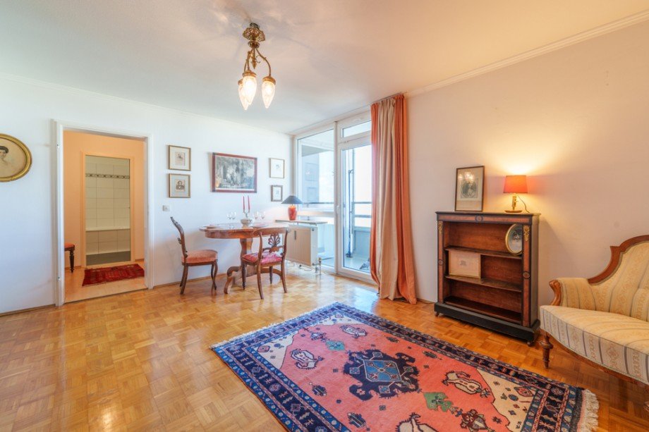 Wohnzimmer Etagenwohnung M�nchen