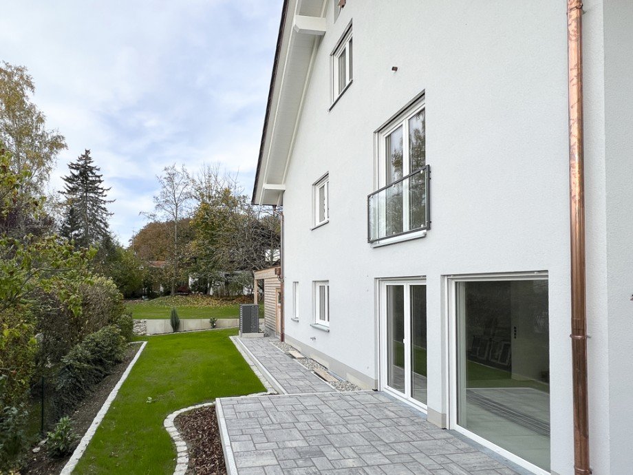 Terrasse Doppelhaush�lfte Gilching / Geisenbrunn