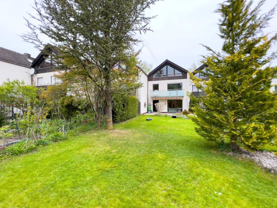 Blick vom Garten Reihenmittelhaus Alling