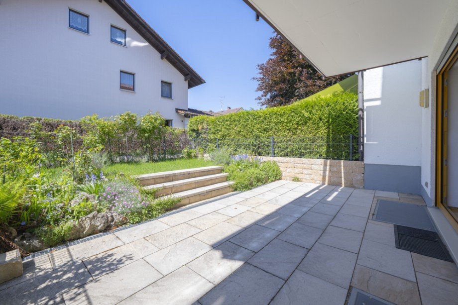 Terrasse Reihenmittelhaus Germering