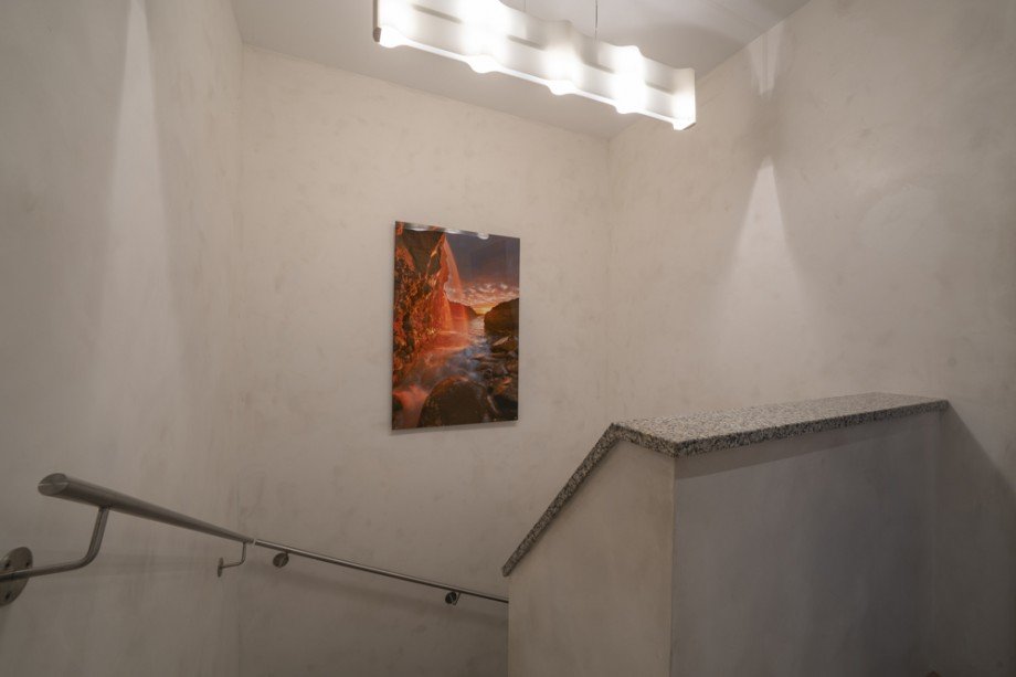 Treppenhaus ins Souterrain Erdgeschosswohnung M�nchen / Pasing-Obermenzing