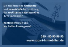 Wertermittlung SOPART IMMOBILIEN - Charmante 2-Zimmer-Wohnung - ruhige Wohnlage in der N�he vom Germeringer Freibad