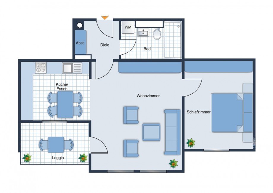 Grundriss Etagenwohnung Germering