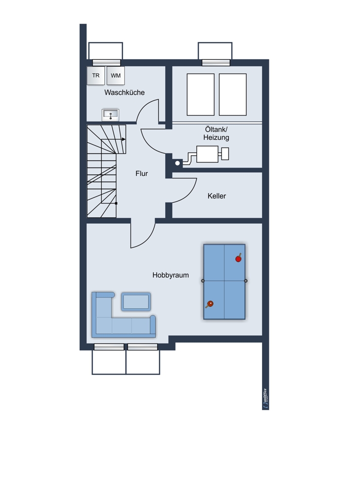 Keller Reihenmittelhaus Germering / Unterpfaffenhofen