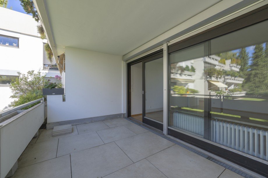 Terrasse / Balkon Erdgeschosswohnung M�nchen / Nymphenburg