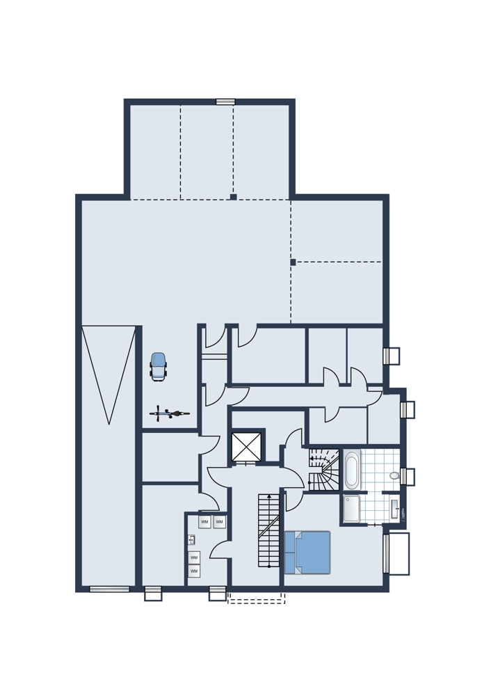 Souterrain Erdgeschosswohnung M�nchen / Pasing-Obermenzing