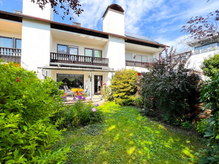 Blick vom Garten Reihenmittelhaus Puchheim