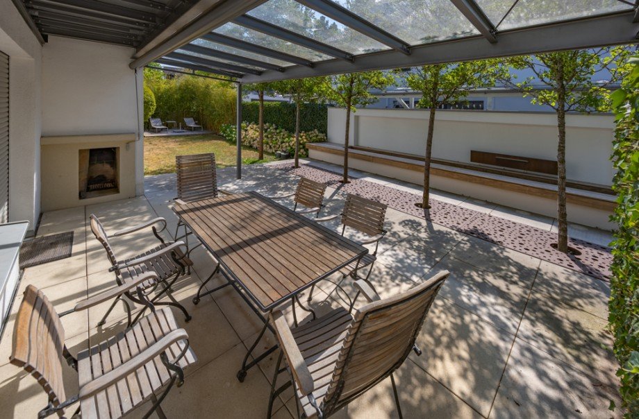 Terrasse Zweifamilienhaus Germering