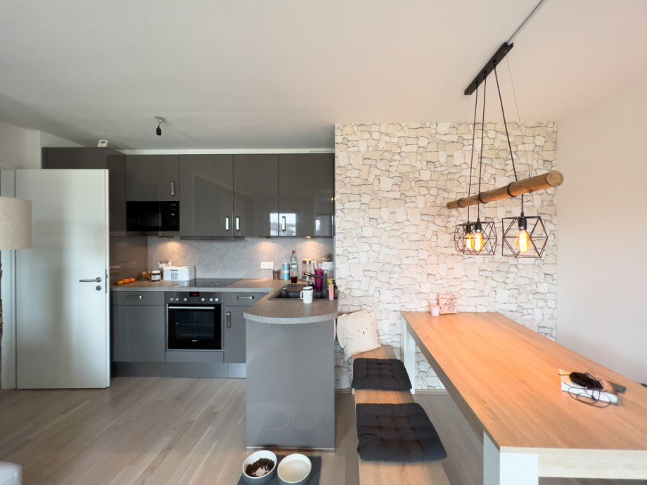 K�che und Essbereich Etagenwohnung Germering