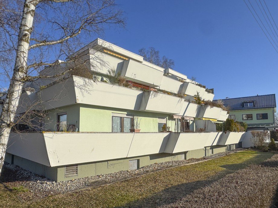 Au�enansicht Dachgeschosswohnung Gr�benzell
