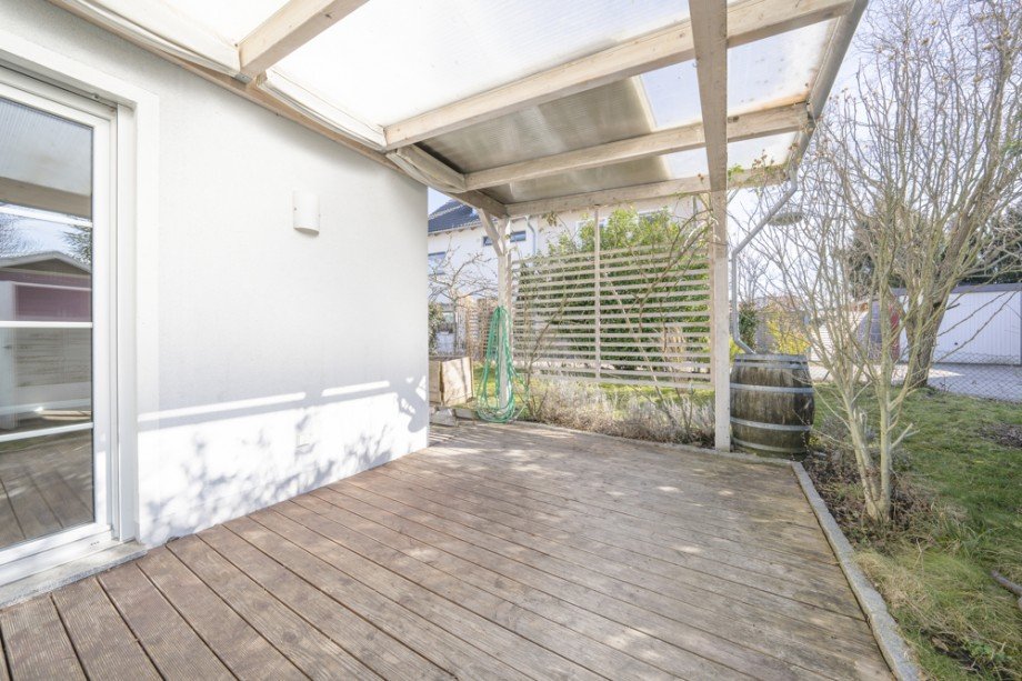 Terrasse Doppelhaush�lfte Germering
