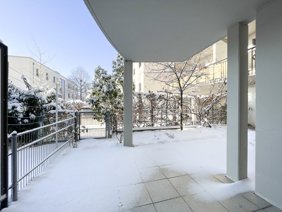 Terrasse Erdgeschosswohnung M�nchen / Riem