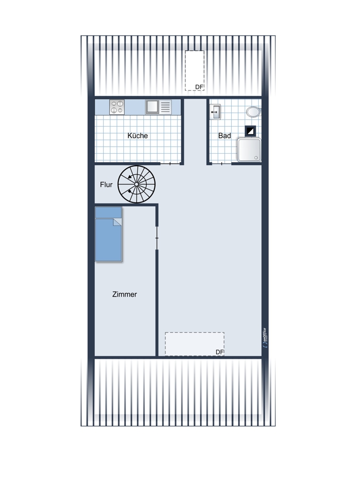 Dachgeschoss Reihenmittelhaus Germering