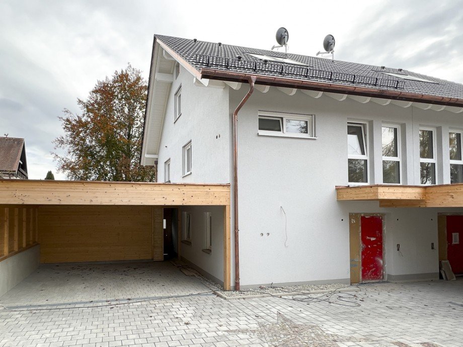 Carport Doppelhaush�lfte Gilching / Geisenbrunn