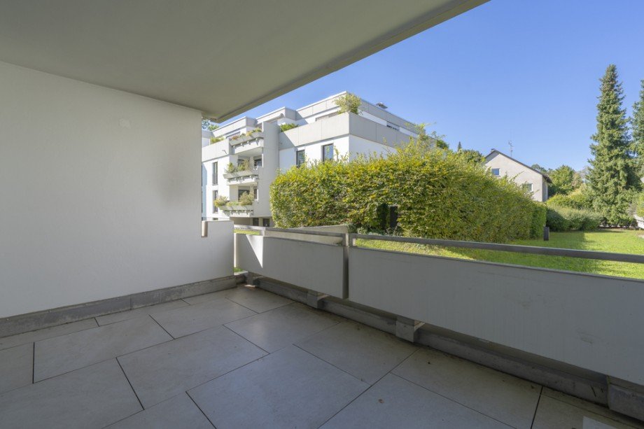 Terrasse / Balkon Erdgeschosswohnung M�nchen / Nymphenburg