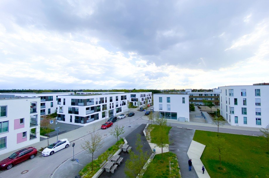 Ausblick Dachgeschosswohnung M�nchen / Riem