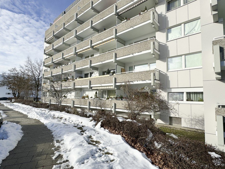 Au�enansicht Etagenwohnung Germering