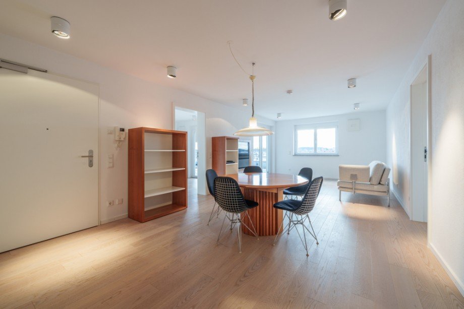 Wohnzimmer Penthousewohnung Germering