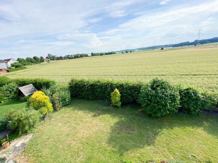 Garten vom Balkon Reiheneckhaus Germering