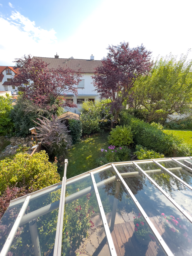 Blick vom Balkon Reihenmittelhaus Puchheim