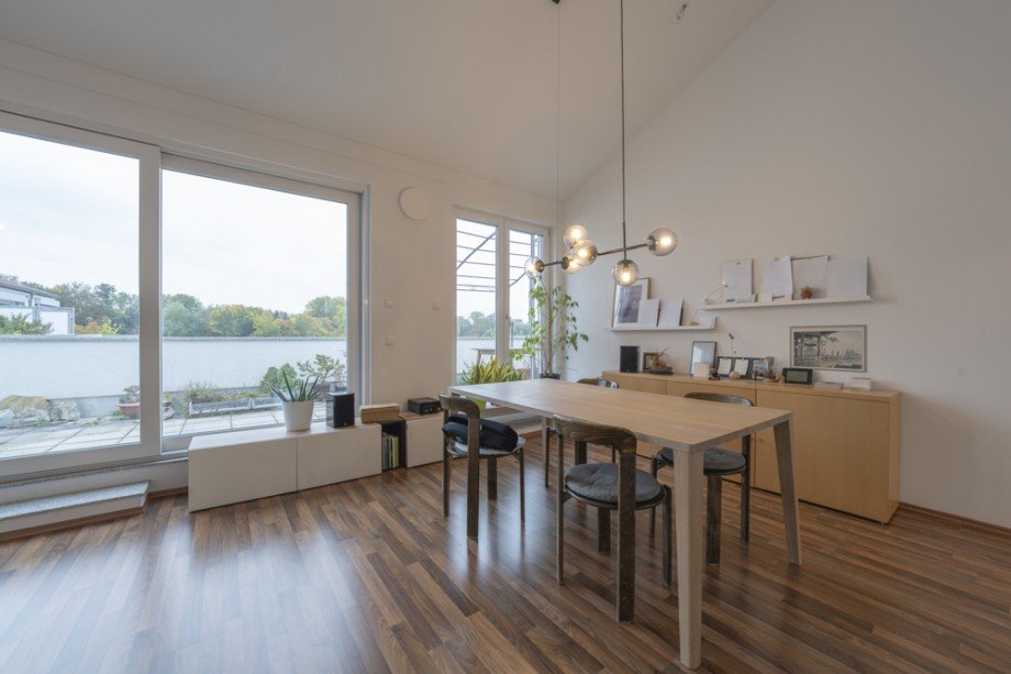Wohnzimmer Penthousewohnung Puchheim / Puchheim-Bahnhof