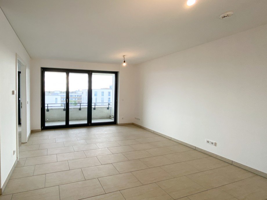 Wohnzimmer Dachgeschosswohnung M�nchen / Riem
