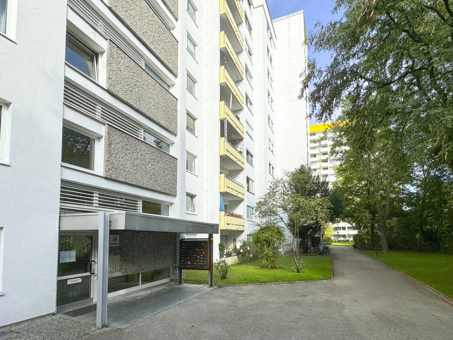 Au�enansicht Etagenwohnung Germering