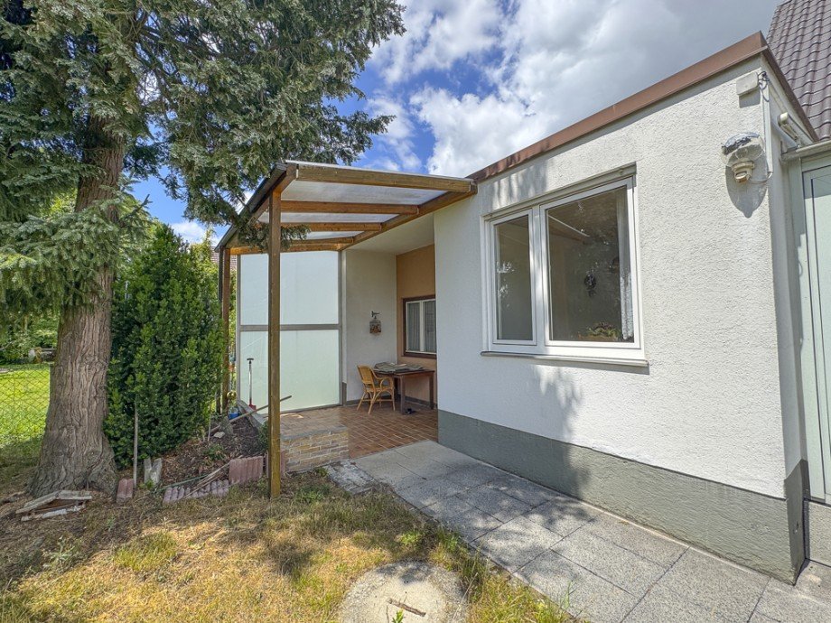 Terrasse Doppelhaush�lfte Germering