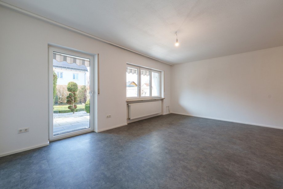 Gro�es Wohnzimmer Reiheneckhaus Olching