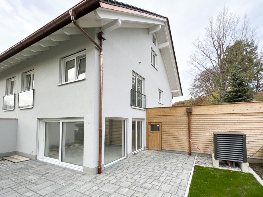 Terrasse Doppelhaush�lfte Gilching / Geisenbrunn