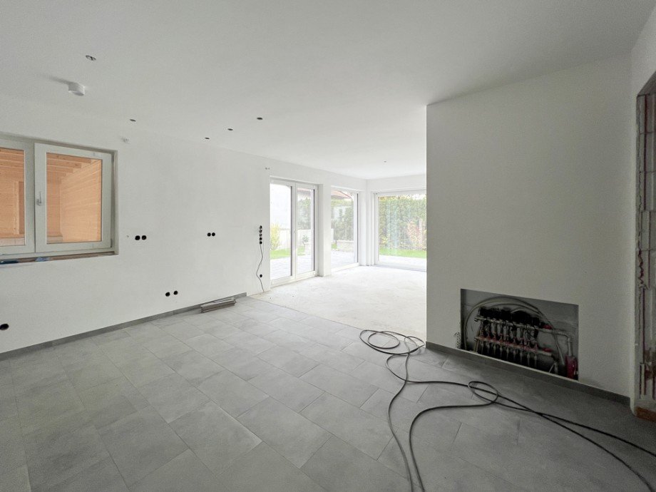 Wohnzimmer Doppelhaush�lfte Gilching / Geisenbrunn