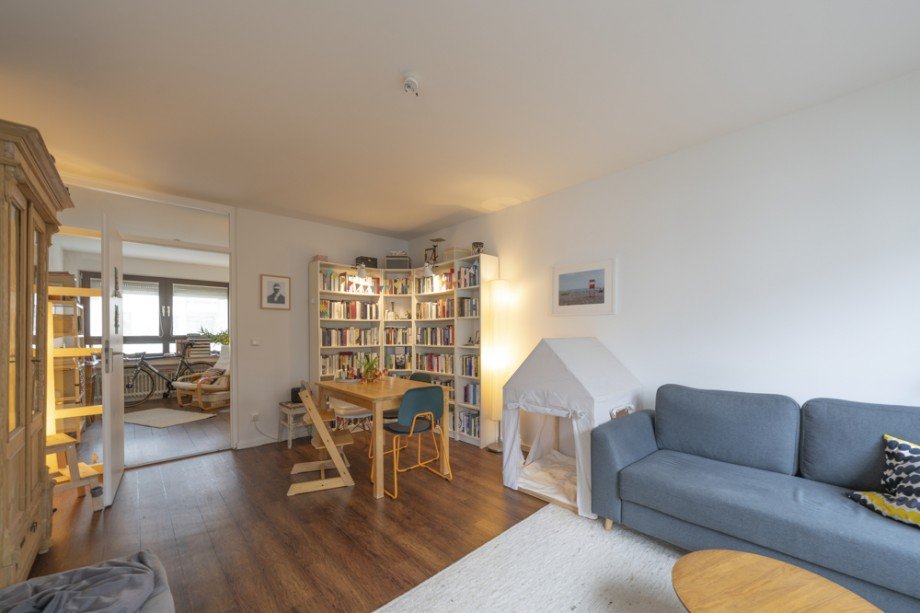 Wohnzimmer Etagenwohnung M�nchen / Kleinhadern