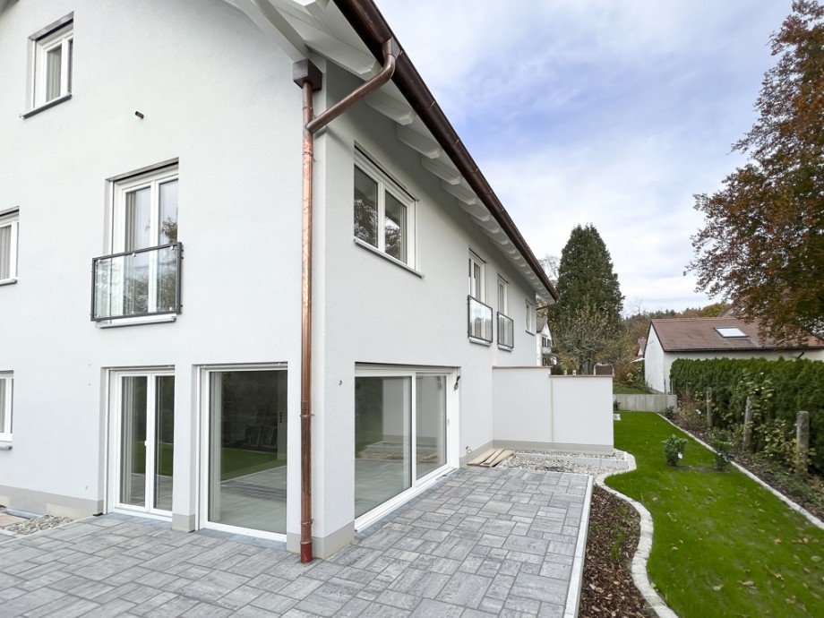 Terrasse Doppelhaush�lfte Gilching / Geisenbrunn