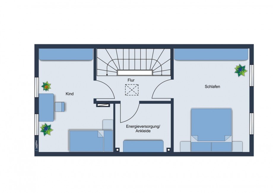 Dachgeschoss Reihenmittelhaus Germering