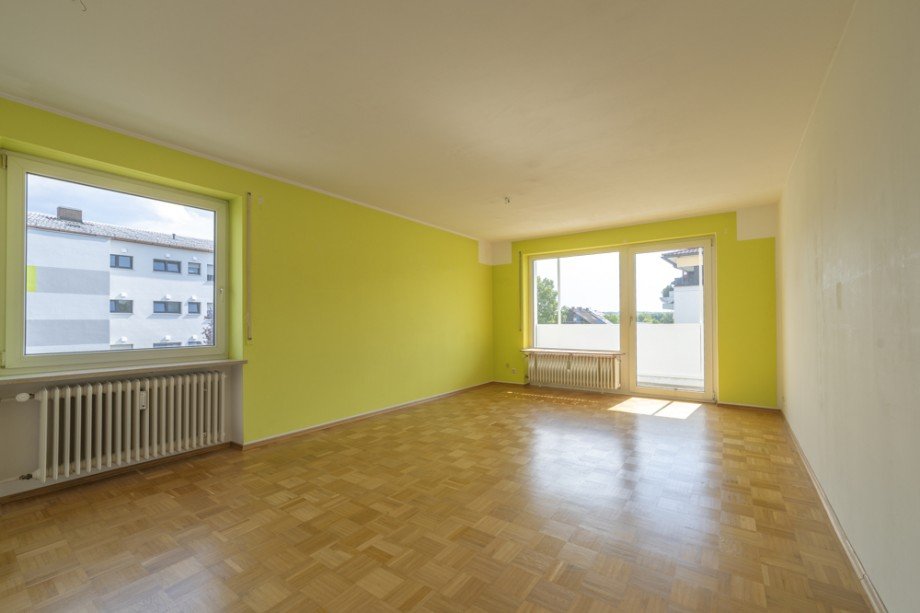 Wohnzimmer Etagenwohnung Germering