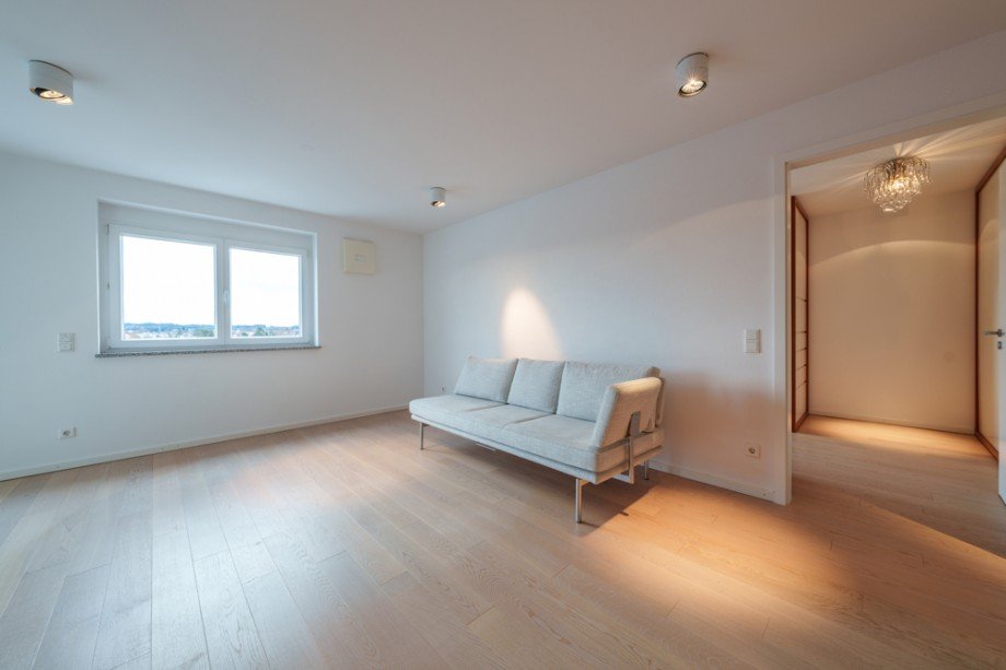 Wohnzimmer Penthousewohnung Germering