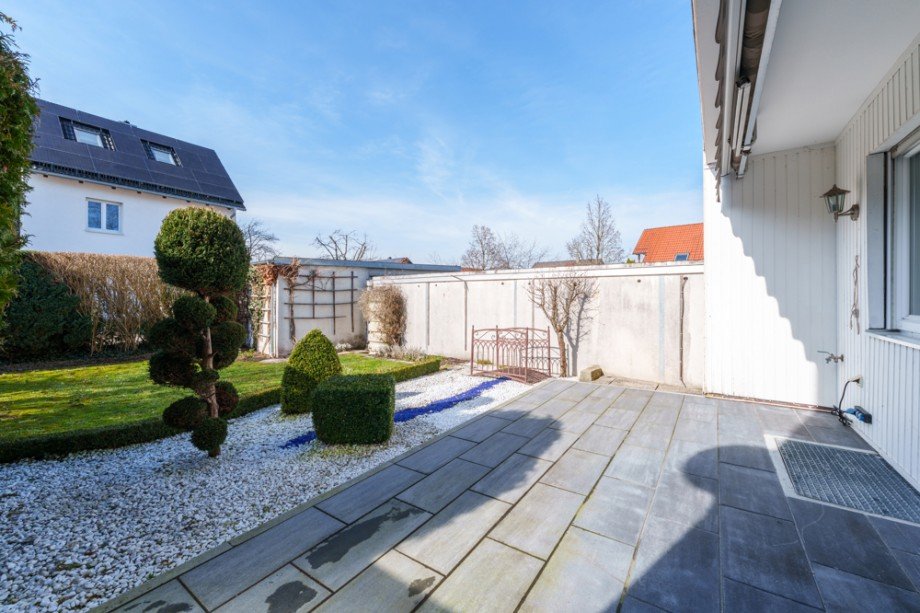 Sch�ne Westterrasse Reiheneckhaus Olching